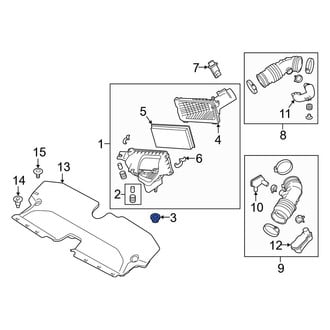 Infiniti OE - Lower Air Filter Housing Insulator