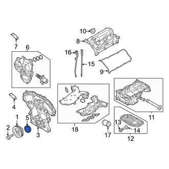 Infiniti OE - Rear Engine Crankshaft Seal