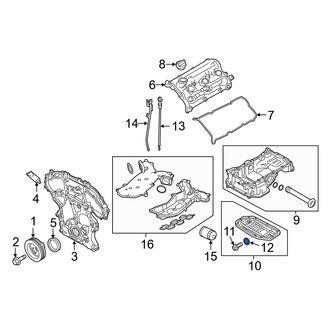 Infiniti OE - Engine Oil Drain Plug Gasket