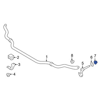 Infiniti OE - Rear Suspension Stabilizer Bar Link Nut