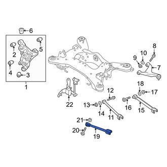 Infiniti OE - Front Right Lower Suspension Control Arm