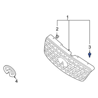 Infiniti OE - Grille Retainer