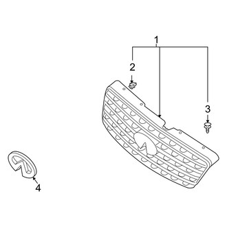 Infiniti OE - Grille & Components
