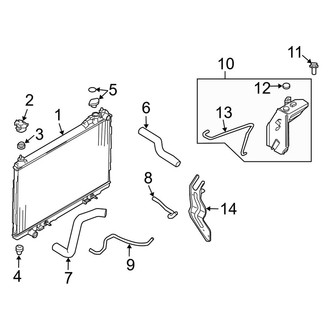 Infiniti OE - Cooling - Radiator & Components