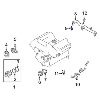 Infiniti OE - Engine Coolant Outlet Gasket