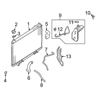 Infiniti OE - Cooling - Radiator & Components