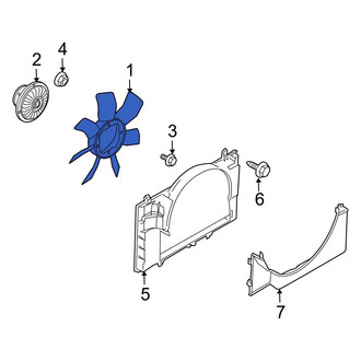 Infiniti OE - Engine Cooling Fan Clutch Blade