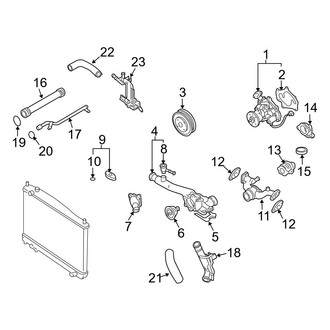 Infiniti OE - Cooling - Water Pump