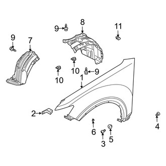 Infiniti OE - Fender & Components