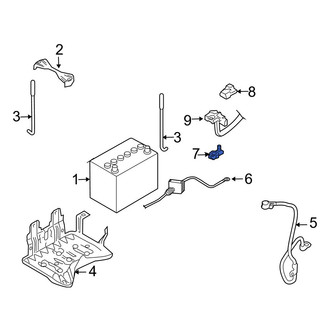 Infiniti OE - Battery Cable Terminal End