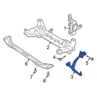 Infiniti OE - Rear Lower Rearward Suspension Control Arm