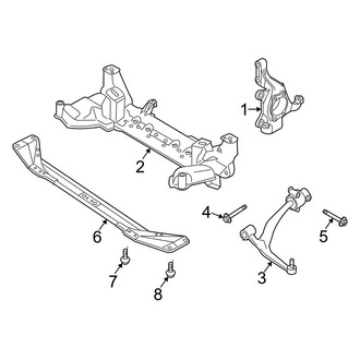 Infiniti OE - Front Suspension - Suspension Components (AWD)