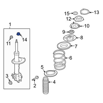 Infiniti OE - Alternator Nut