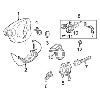 Infiniti OE - Steering Column Lock Bolt