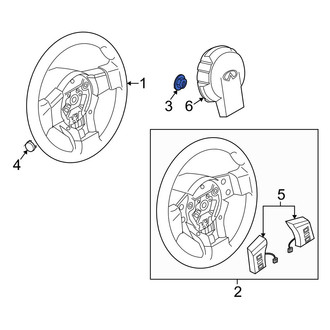 Infiniti OE - Steering Wheel Nut