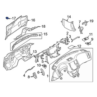 Infiniti OE - Dashboard Panel Insulator Clip