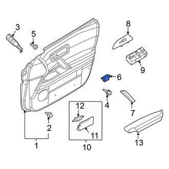 Infiniti OE - Interior Door Handle Screw Cap