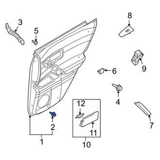 Infiniti OE - Door Interior Trim Panel Retainer