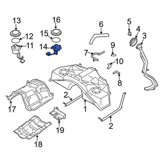 Infiniti OE - Fuel Sender and Hanger Assembly