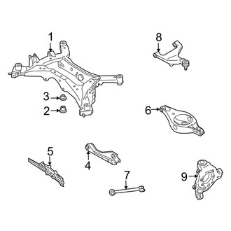 Infiniti OE - Rear Suspension - Suspension Components (RWD)