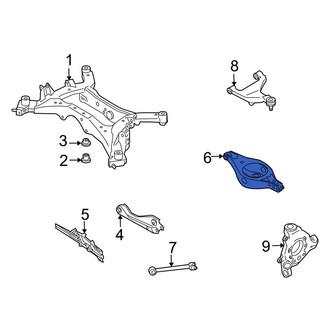 Infiniti OE - Rear Right Lower Forward Suspension Control Arm