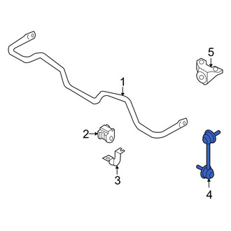 Infiniti OE - Rear Left Suspension Stabilizer Bar Link