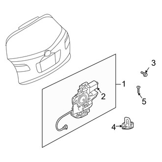 Infiniti OE - Rear Liftgate Latch