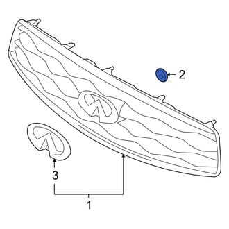 Infiniti OE - Grille Nut