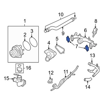 Infiniti OE - Engine Coolant Outlet Gasket