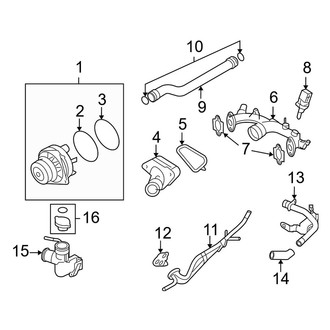 Infiniti OE - Cooling - Water Pump