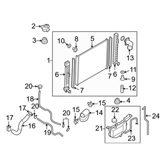 Infiniti OE - Cooling - Radiator & Components