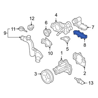 Infiniti OE - Engine Coolant Water Inlet Gasket
