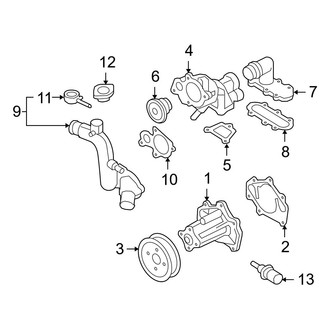 Infiniti OE - Cooling - Water Pump