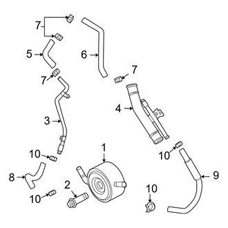 Infiniti OE - Cooling - Oil Cooler