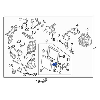 Infiniti OE - A/C Expansion Valve