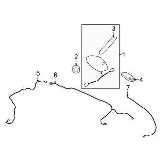 Infiniti OE - Electrical - Antenna