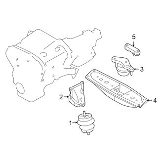 Infiniti OE - Engine & Transmission Mounting (RWD)
