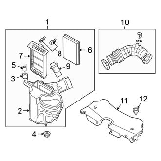 Infiniti OE - Engine - Air Intake