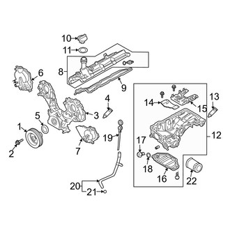 Infiniti OE - Engine Parts
