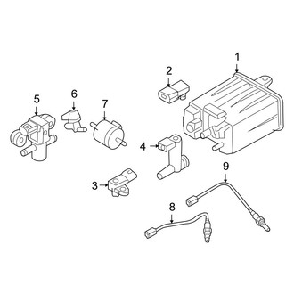 Infiniti OE - Emission System - Emission Components