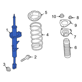 Infiniti OE - Front Left Suspension Strut