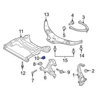 Infiniti OE - Outer Rack and Pinion Nut