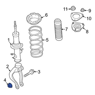 Infiniti OE - Suspension Strut Fork Nut