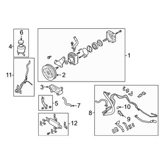 Infiniti OE - Steering Gear & Linkage - Pump & Hoses