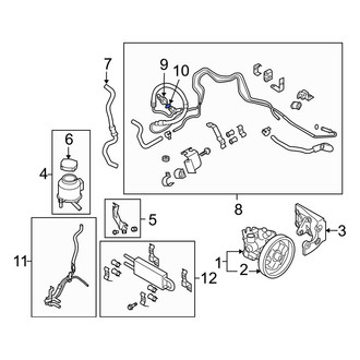 Infiniti OE - Power Steering Pressure Sensor Seal