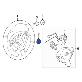 Infiniti OE - Steering Wheel Nut