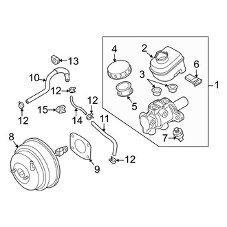 Infiniti OE - Cowl - Components on Dash Panel (With Brake Assist)