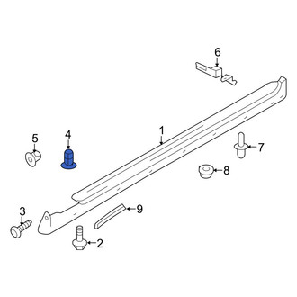 Infiniti OE - Rocker Panel Molding Grommet