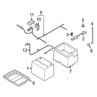 Infiniti OE - Rear Battery Hold Down Bolt