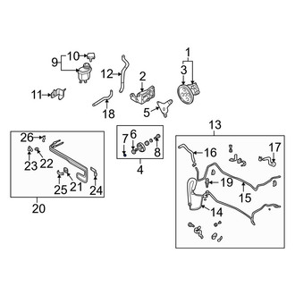 Infiniti OE - Alternator Nut